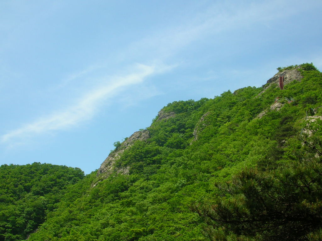 계룡산 경관 이미지